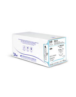 SILK SB3171 3/0 20 MM 3/8 AŞAĞI KESKİN 75CM TEK İĞNE