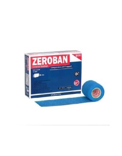 ZEROBAN 5CM X 4,5M MAVİ KOMPRESYON BANDAJI