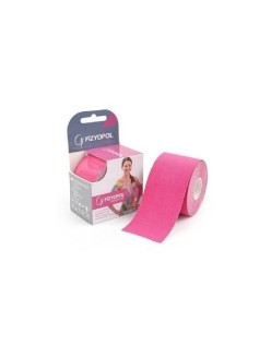 THERA-BAND KINESIOLOGY KİNESİO TAPE 5CM X 5MT PEMBE RENK BEYAZ ÇİZGİ DESENLİ MADE IN USA