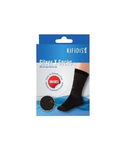 KİFİDİS SİLVER-X SOCS GÜMÜŞ İYONLU ÇORAP NO:3 43-46 ANTRASİT RENK