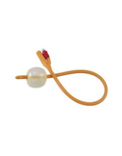 RİBBEL L 2 YOLLU SİLİKO LATEKS FOLEY KATETER 16FR 30ML RIBBEL