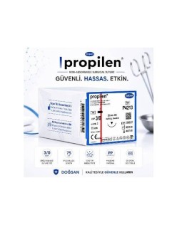 PROPİLEN P4213 SÜTUR 3/0 20 MM KESKİN 75CM