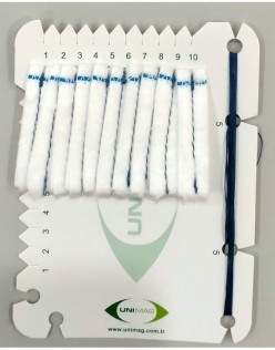 CERRAHİ BEYİN PEDİ 10*40 STANDART RODYOPAKLI