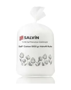 SALVİN COTTON HİDROFİL PAMUK 1000 GR   (200gr*5paket)
