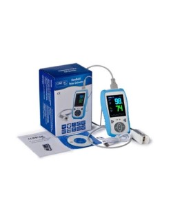 COMFORT PLUS EL TİPİ PULSEOKSİMETRE PRO-PM350 NELLCOR PROB UYUMLU ŞARJ EDİLEBİLİR ALARMLI EL TİPİ PEDİATRİK PROB İLE