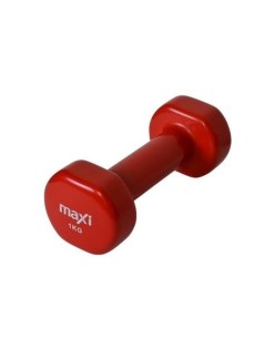 PLASTİK DAMBIL AĞIRLIK 1KG TEK VİNİL KAPLI MAXI