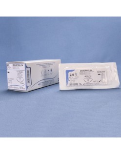 MONOPROLEN 2/0 26 MM 3/8 AŞAĞI KESKİN 75CM TEK İĞNE ML3823 CERRAHİ SÜTUR