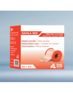 DS TIBBİ BEZ FLASTER 5MX5CM