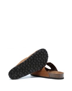 KİFİDİS K14943 SOFT STEP MANTAR KADIN TERLİK KAHVE SÜET NO:40