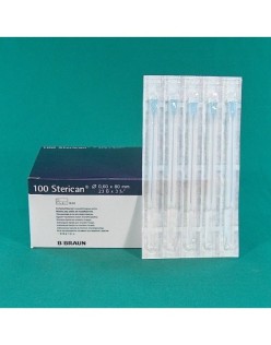 B.BRAUN STERICAN 0,6 X 80MM 23G 3 1/8