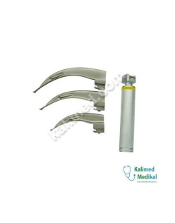 MedWelt Standart Laringoskop Set 3´lü