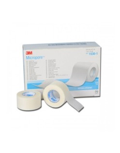 3M 1530-1 MİCROPORE HİPOALLERJENİK FLASTER 2,5CMX9,1M