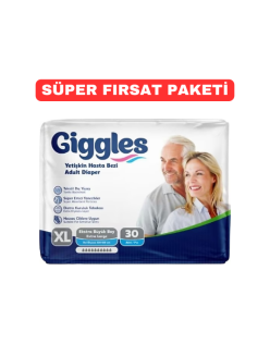 GİGGLES HASTA ALTBEZİ EXTRA BÜYÜK BOY 30LU BEL BANTLI EXTRA LARGE XL