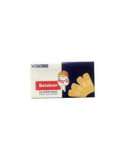 BETABAN KLASİK STANDART 19MM*72MM YARA BANDI 1PAKET:10 ADET 1750REF