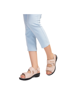 DİA COMFORT DİYABETİK ORTOPEDİK KADIN SANDALET KREM-38 NUMARA
