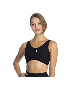 VARİTEKS 232 NO:3 POST OPERATİF SÜTYEN SİYAH FERMUARLI LARGE AMELİYAT SONRASI SÜTYEN