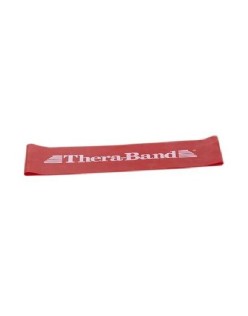 THERA-BAND RESISTANCE BANDS LATEX BAND LOOP 30.5 CM-KIRMIZI