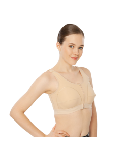 VARİTEKS 232 NO:4 POST OPERATİF SÜTYEN TEN RENGİ FERMUARLI XLARGE AMELİYAT SONRASI SÜTYEN