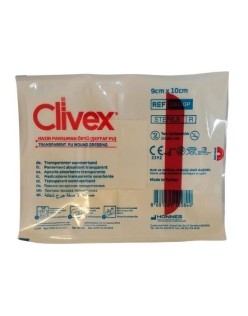 CLIVEX PAD PU STERİL ŞEFFAF YARA ÖRTÜSÜ 9CMX10CM C6110P CLiVEX SIVI GEÇİRMEZ
