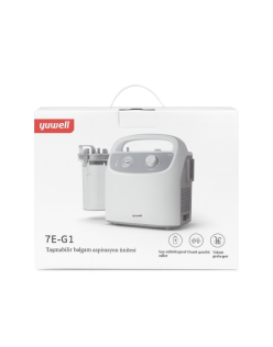 YUWELL TAŞINABİLİR MOBİL BATARYALI ASPİRATÖR CİHAZI ŞARJLI 7E-G1 GALENA MEDWELT