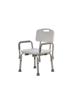 PULSEMED DUŞ SANDALYESİ SIRT DESTEKLİ KOLÇAKLI KY798LQ-A DUŞ TABURESİ