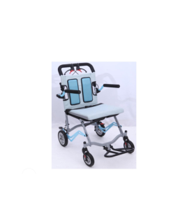 COMFORT PLUS DY01409LJ TEKERLEKLİ SANDALYE MAVİ/TURUNCU