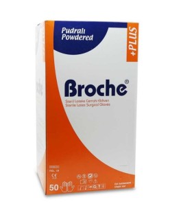 BROCHE PUDRALI STERİL ELDİVEN NO:7.0