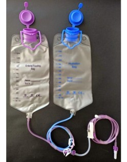 JEV&KEV JP2-22-106  ENTERAL BESLENME SETİ KANGAROO EPUMP YIKAMALI CİHAZ UYUMLU