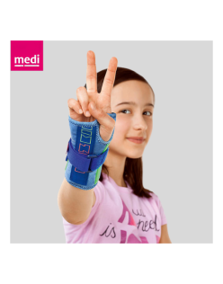 MEDİ MANUMED KIDZ MAVİ ÇOCUK EL BİLEĞİ DESTEĞİ SOL-III