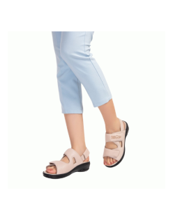 DİA COMFORT DİYABETİK ORTOPEDİK KADIN SANDALET KREM-39 NUMARA