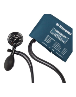 RİESTER R1376-151 E-MEGA SİYAH ÇİFT HORTUMLU MEKANİK YETiŞKİN TANSİYON ALETİ CIRTLI MANŞON