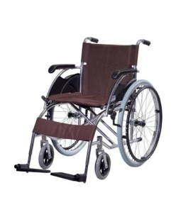 MEDWELT TM-H-8025 ALUMİNYUM STANDART TEKERLEKLİ SANDALYE