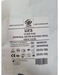 FEMORAL ARTER KAPAMA PEDİ - ANJİYO KAPAMA PEDİ
