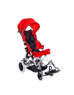 COMFORT PLUS DM-BOSS PUSET KIRMIZI ENGELLİ PEDİATRİK BASTON PUSET