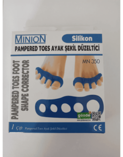 MİNİON SİLİKON PAMPARED AYAK ŞEKİL DÜZELTİCİ MAVİ MN350