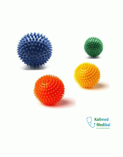 MVS MASSAGE BALL DİKENLİ TOP 7CM-YEŞİL