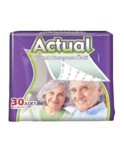 ACTUAL HASTA ALTI YATAK KORUYUCU 60*90 30LU