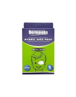 DERMATEKS DERMO OPTİK DESENLİ GÖZ PEDİ 5'Lİ