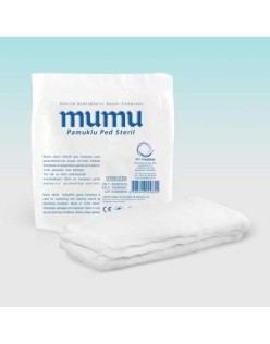 MUMU STERİL 10CMX15CM PAMUKLU PED