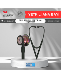 3M LİTTMANN CARDİOLOGY IV 6165 STETESKOP SİYAH GÖKKUŞAĞI