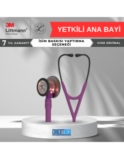 3M LİTTMANN CARDİOLOGY IV  6205 STETESKOP (MÜRDÜM / GÖKKUŞAĞI ÇAN)