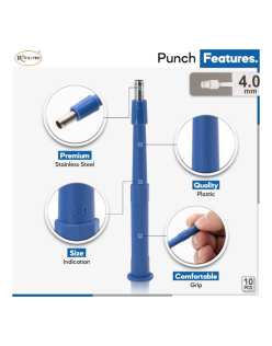 PARAMOUNT BİOPSY PUNCH 4.0MM PASLANMAZ ÇELİK