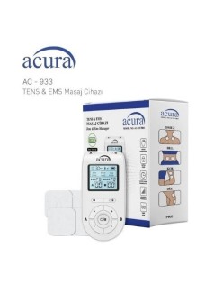 ACURA AC 933 PRO ÇİFT KANALLI TENS CİHAZI