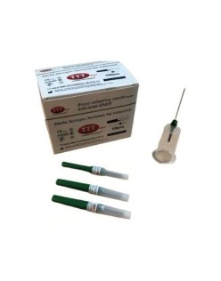 TTT WORLD GÜVENLİKLİ KAN ALMA İĞNESİ VACUTAİNER 21G  (0.8x38mm) 1KUTU=100ADET