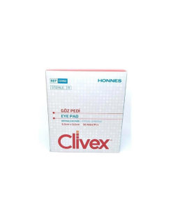 CLİVEX NWN GÖZ PEDİ STERİL 6,5CM X 9,5CM BEYAZ 1 ADET C6950