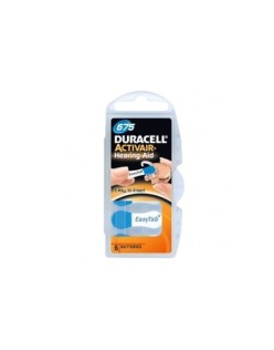 DURACELL 1.45V 675 PİL İŞİTME CİHAZLAR İÇİN 6LI