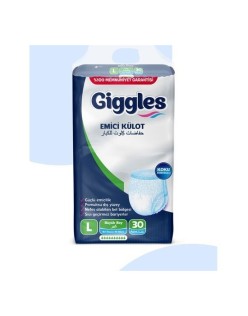 GİGGLES HASTA KÜLODU 30LU LARGE KÜLOT BEZ