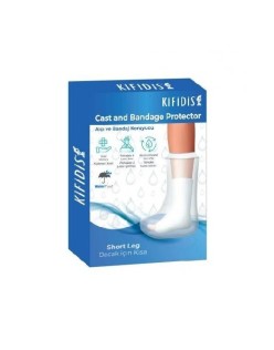 KİFİDİS 2253  SİLİKON GİRİŞLİ ALÇI VE BANDAJ KORUYUCU BACAK İÇİN KISA ALÇI BONESİ