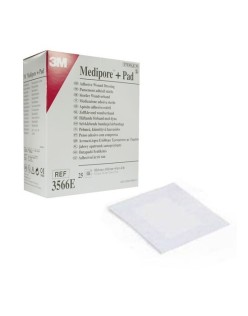 3M 3566E MEDİPORE+PAD PANSUMAN ÖRTÜSÜ 10CMX10CM