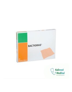 BACTİGRAS TÜL SARGI 10CM X 10CM (Klorheksidin Asetat Tülle Gras Sargı)